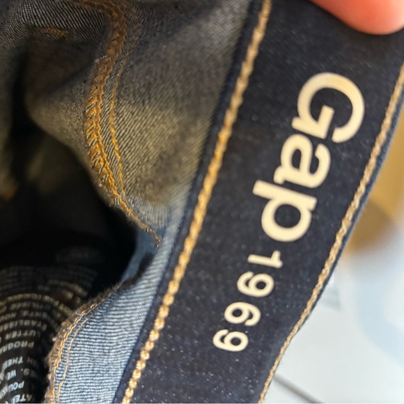 GAP Resolution True Skinny High Rise Dark Blue Jeans 26R EUC - Picture 4 of 8